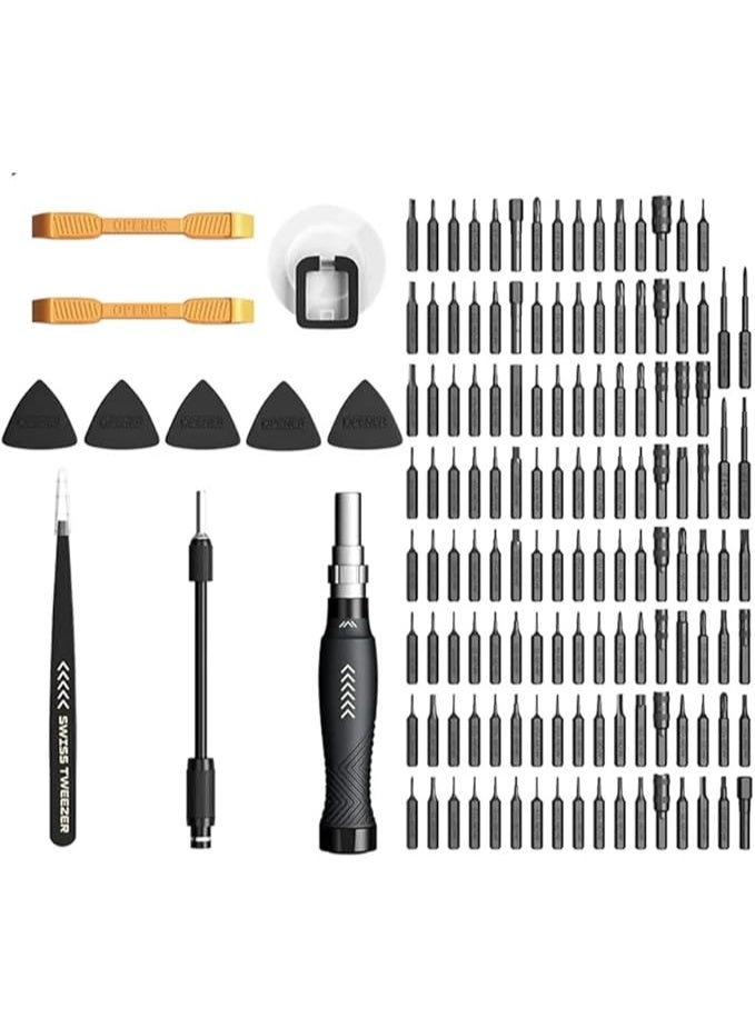 Haysenser Precision Screwdriver Set, 145 in 1 Precise Magnetic Small Screwdriver Set for Repair Computer, PC, Cellphone, Game Console, Watch, Eyeglasses JM-8183 - Image 2